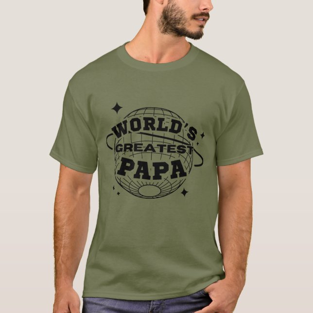 Camiseta El regalo del Día del Padre más grande del mundo (Anverso)
