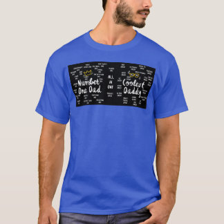 Camiseta El regalo del Día del Padre Número Uno Niño