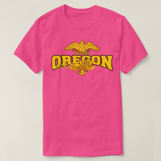 Camiseta El regalo del Estado de Oregón (Diseño del anverso)
