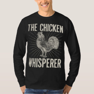 Camiseta El regalo del granjero del Whisperer del pollo
