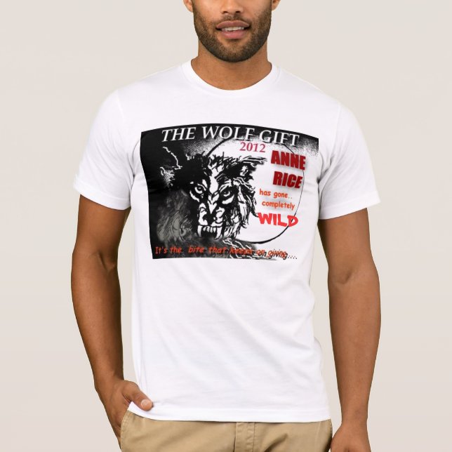 Camiseta EL REGALO del LOBO de ANNE RICE (Anverso)