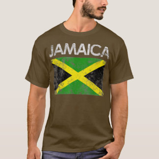 Camiseta El regalo del orgullo de la bandera jamaiquina