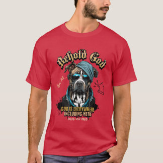 Camiseta El regalo del perro y el chica de Dios