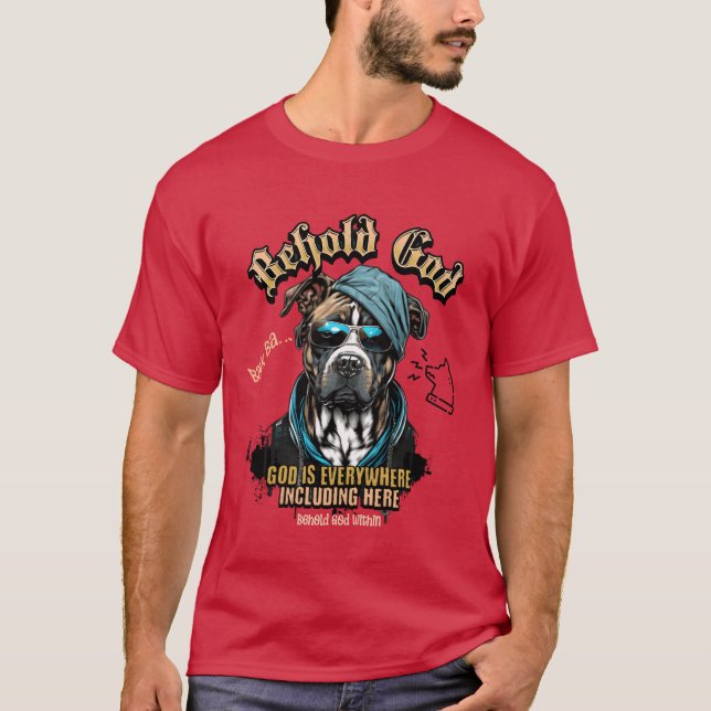 Camiseta El regalo del perro y el chica de Dios (Anverso)