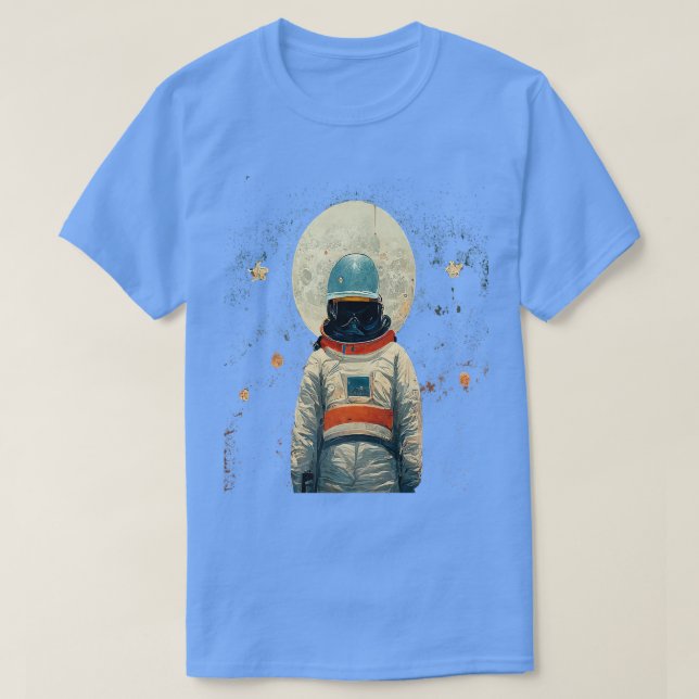Camiseta El regalo del programa "Astronauta en la cara de l (Diseño del anverso)