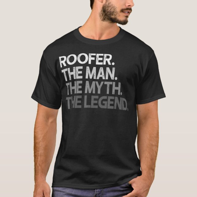 Camiseta El regalo del techo de los hombres la leyenda del  (Anverso)