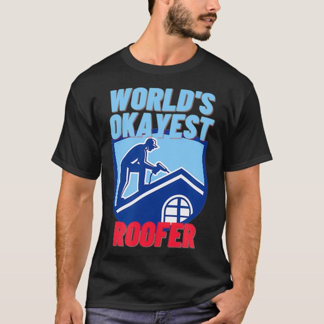 Camiseta El regalo del techo más divertido del mundo  (Anverso)
