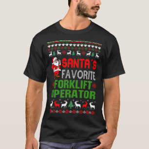 Camiseta El regalo favorito del operador de carretillas ele