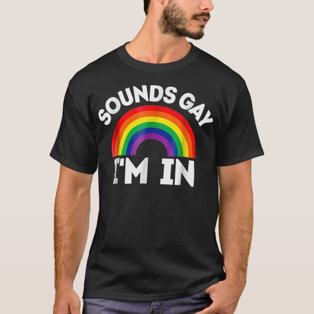 Camiseta El    regalo LGBTQ me suena gay  (Anverso)