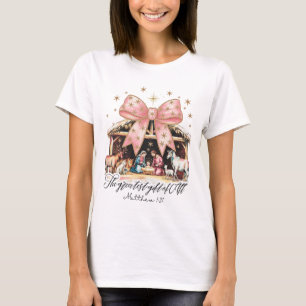 Camiseta El Regalo Más Grande De Todos Natividad Jesús Cris