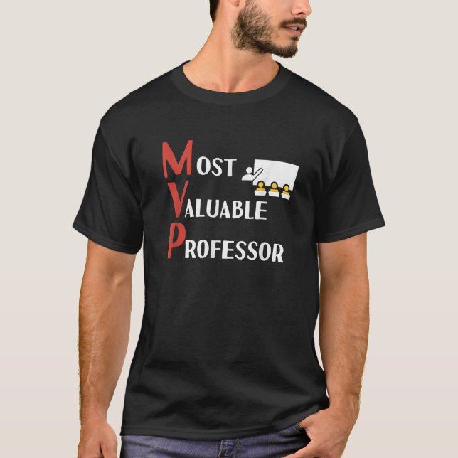 Camiseta El regalo más valioso para el profesor universitar (Anverso)