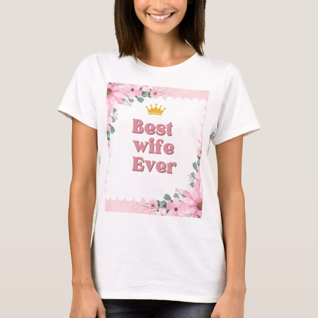 CAMISETA EL REGALO PERFECTO PARA TU ESPOSA (Anverso)