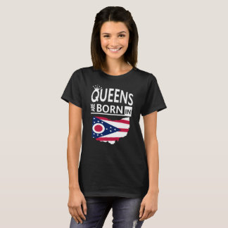 Camiseta El Regalo-Queens del cumpleaños de la mujer de