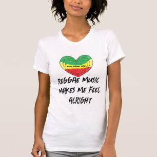 Camiseta El Reggae Me Hace Sentir Bien