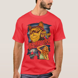 Camiseta El Regreso De Vampurr Cat Funny