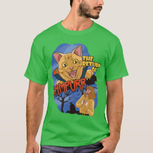 Camiseta El regreso de vampurr el gato de terror vampiro Ho