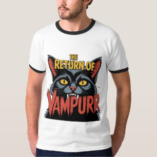 Camiseta El Regreso del Arte Vampurr Retro Horror Vampiro