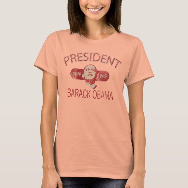 Camiseta El regreso del presidente Obama (Anverso)