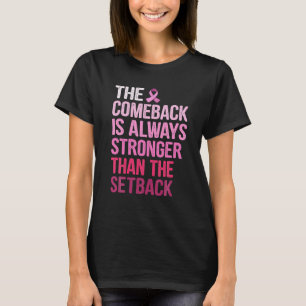 Camiseta El Regreso Siempre Es Más Fuerte Que El Retroceso