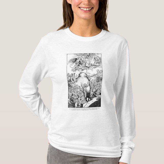 Camiseta El reinado del Antichrist (Anverso)