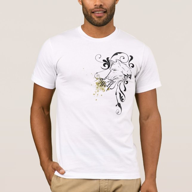Camiseta El reino animal: Lobo (Anverso)