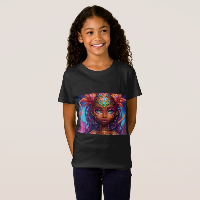 Camiseta El reino encantado de Kewpie: Dragón melanado-Unic (Anverso completo)
