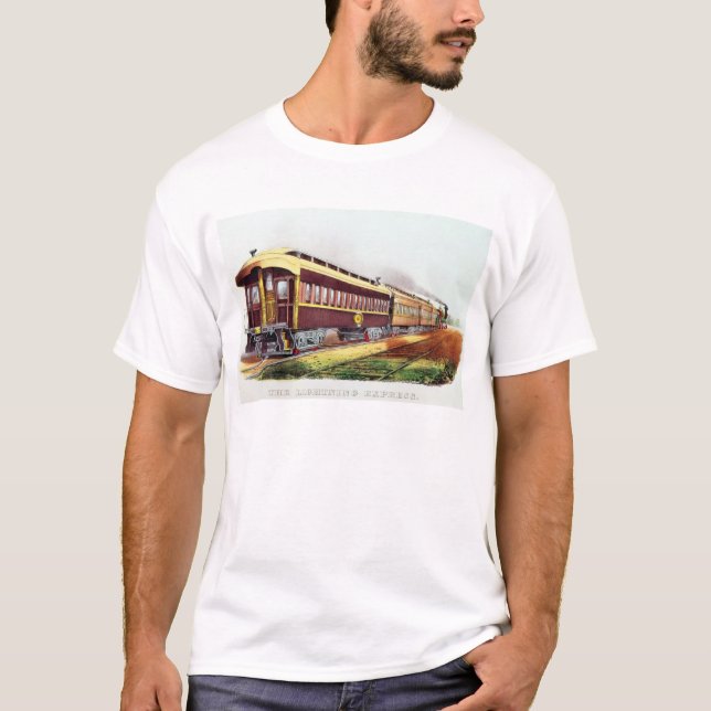 Camiseta El relámpago expreso (Anverso)