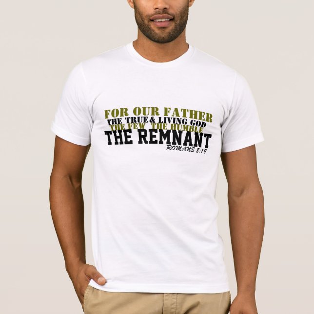 Camiseta El remanente (Anverso)
