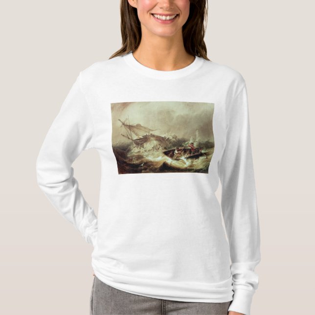 Camiseta El remar a rescatar naufragado (Anverso)