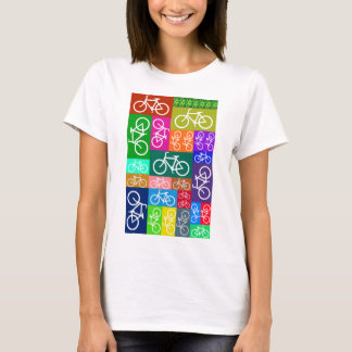 Camiseta El remiendo monta en bicicleta arte