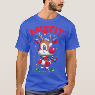 Camiseta El reno malvado Rudolph el Red Nosed