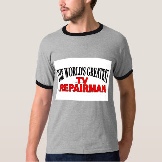 Camiseta El reparador más grande de la TV del mundo