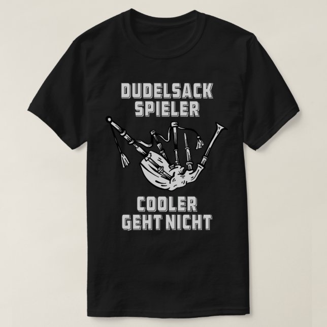 Camiseta EL REPRODUCTOR DE BAGPIPE PUEDEx27T SER MÁS REFRIG (Diseño del anverso)