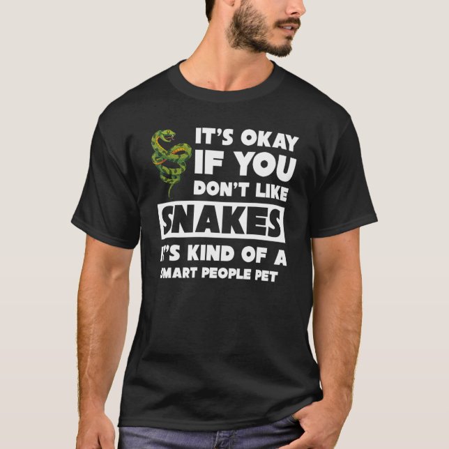Camiseta El Reptile Mantiene Su Tipo De Mascota De Gente In (Anverso)