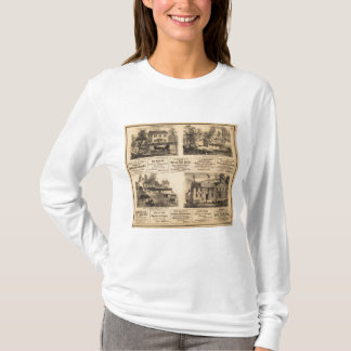 Camiseta El Res, aceite trabaja, edificio, cala del aceite,