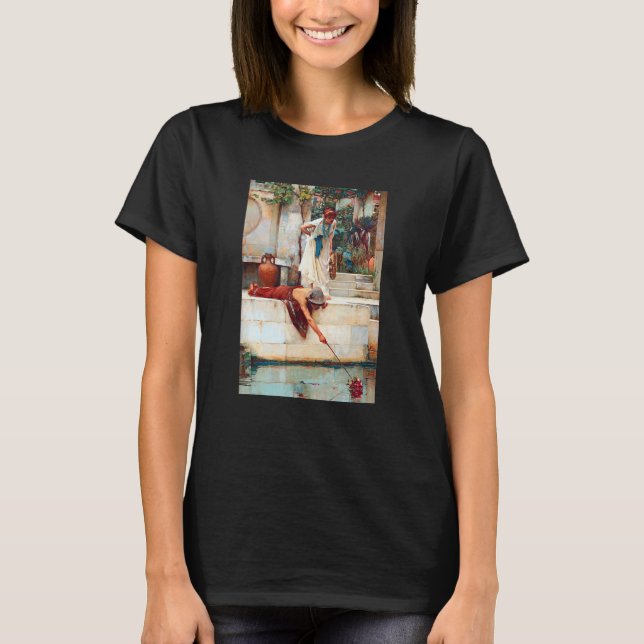 Camiseta El rescate de John William Waterhouse (Anverso)