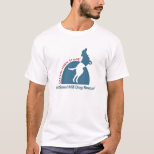 Camiseta El rescate nacional del perro del molino encuentra