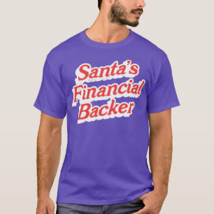 Camiseta El respaldo financiero de Santa Claus