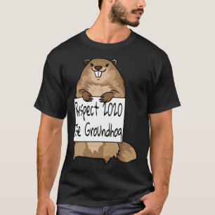 Camiseta El Respeto Día de la Tierra Woodchuck Hog 202