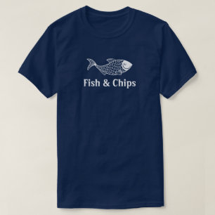 Camiseta El restaurante Fish and Chips el barco del persona