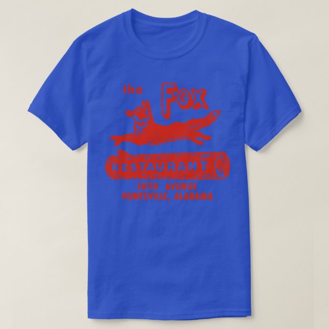 Camiseta El restaurante Fox TShirt (Diseño del anverso)