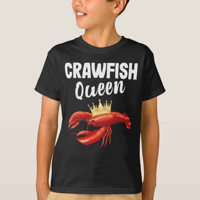 Camiseta El restaurante gastronómico Crawfish Queen Sea (Anverso)