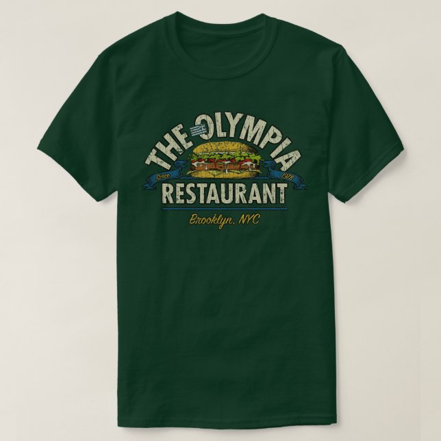 Camiseta El restaurante Olympia 1978 (Diseño del anverso)