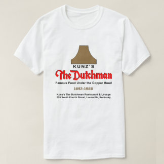 Camiseta El restaurante y salón holandés de Kunz