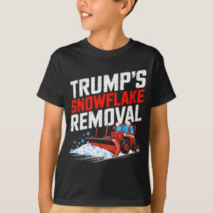 Camiseta El retiro del copo de nieve de Trump de audaz esta