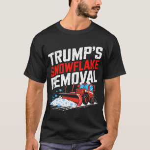 Camiseta El retiro del copo de nieve de Trump de audaz esta