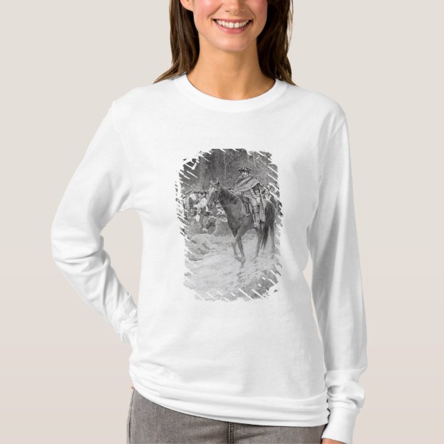 Camiseta El retratamiento de Washington de grandes prados (Anverso)