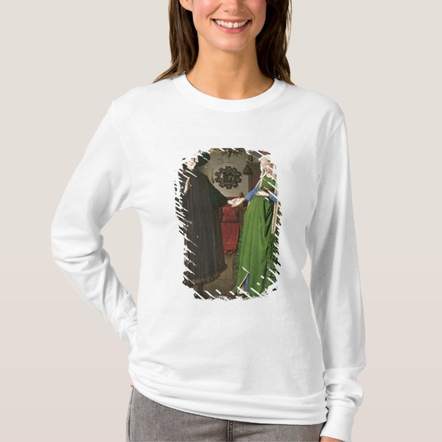 Camiseta El retrato de Juan Arnolfini (Anverso)