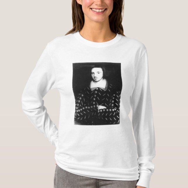 Camiseta El retrato dijo ser Christopher Marlowe (Anverso)