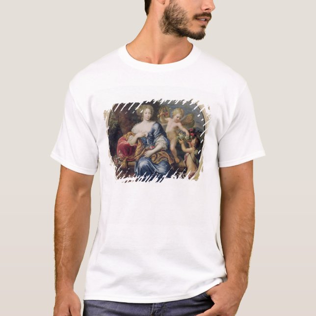 Camiseta El retrato supuso ser Francoise-Athenais (Anverso)